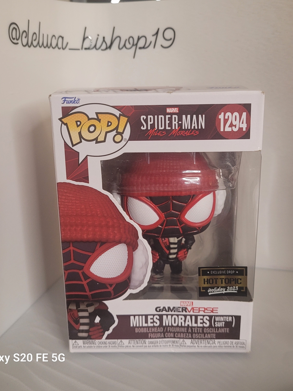 Funko Pop! Spider-Man Miles Morales (Winter Suit) #1294